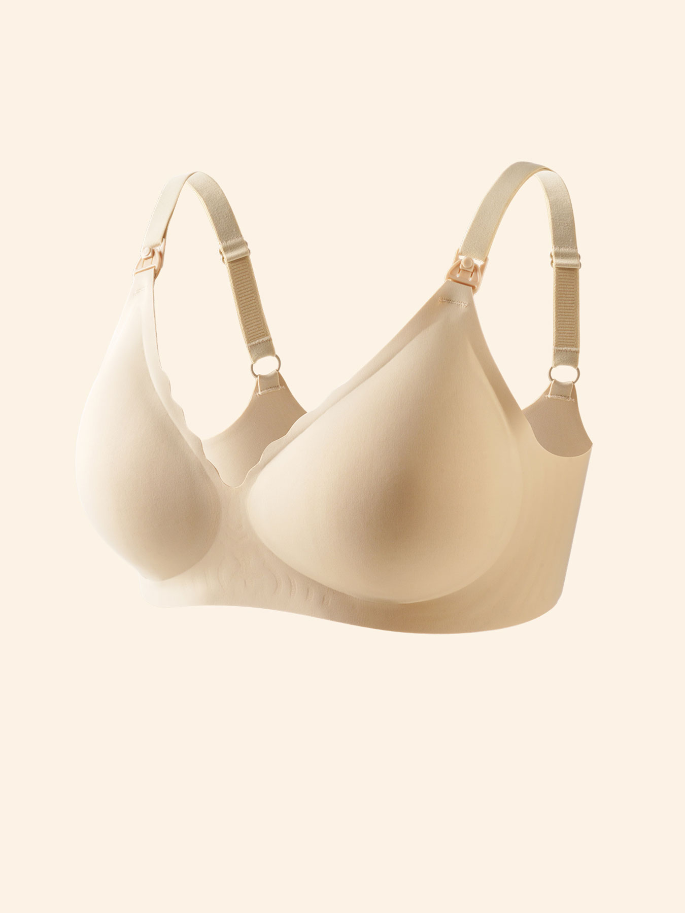 Nursing Bra Sleep - Front Open Nursing Bra Maternity Jelly