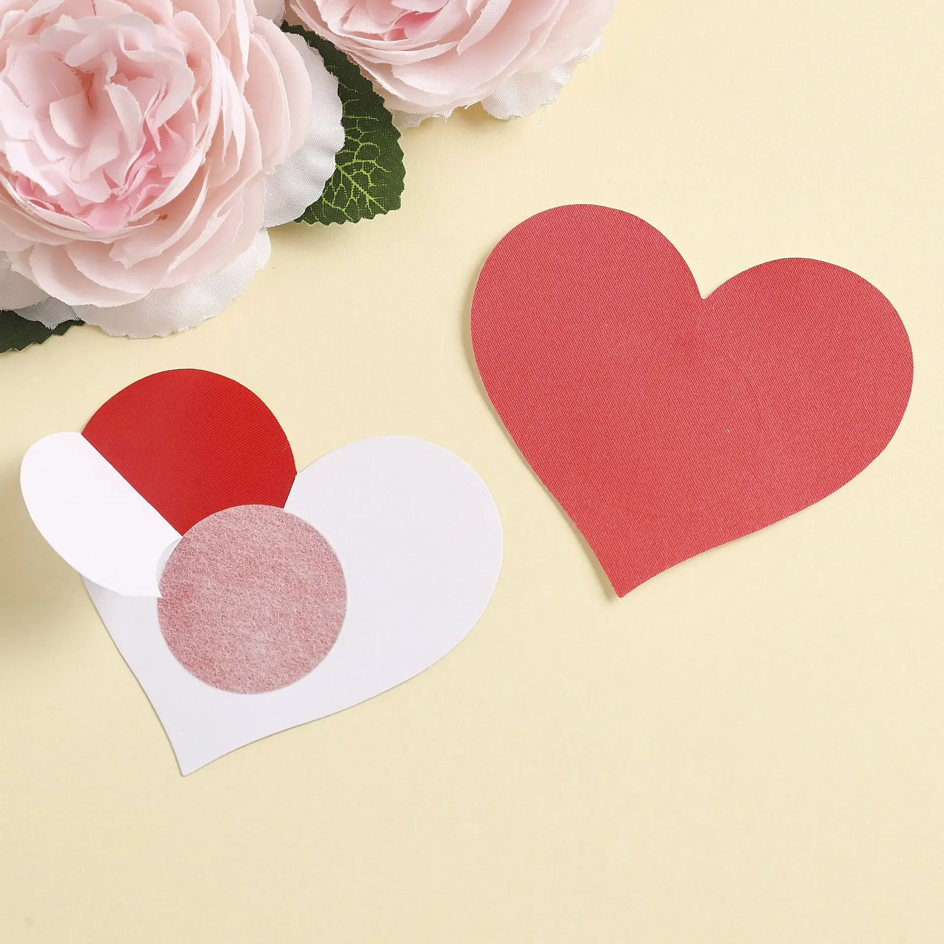 10 Colors Disposable Poly Sati - Nipple Cover Pasties 评论和价格