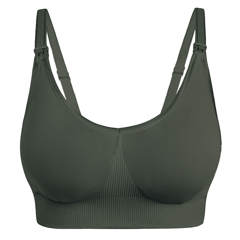 Solid Seamless Wireless Matern - Nursing Bra Sleep 评论和价格