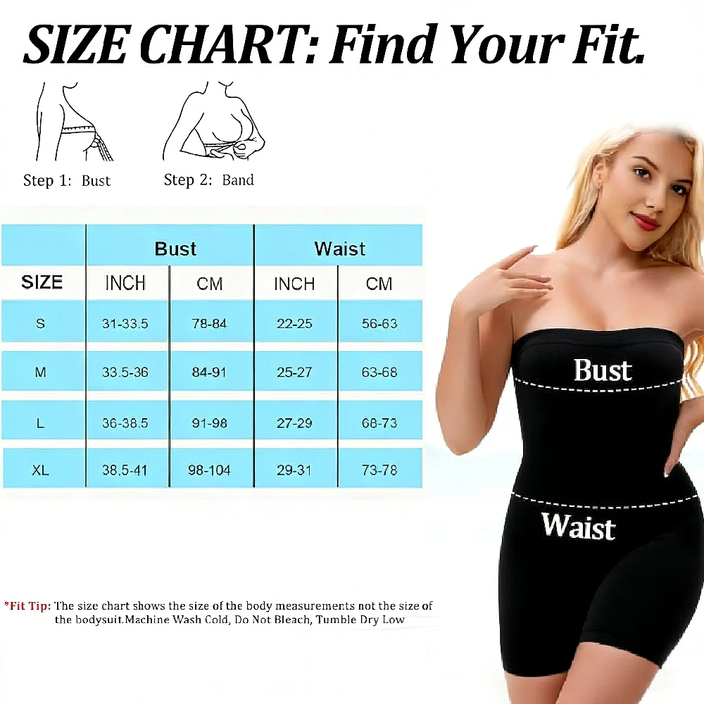1PCS Tummy Control Butt Lifter - Shapewear Bodysuit Firm 评论和价格